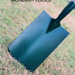 Digging Spade Wooden Handle, Metal Grip - Image 4