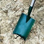 Digging Spade Wooden Handle, Metal Grip - Image 14