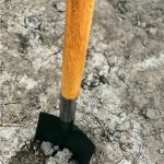 Digging Spade Wooden Handle, Metal Grip - Image 15