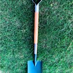 Digging Spade Wooden Handle, Metal Grip - Image 11