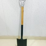 Digging Spade Wooden Handle, Metal Grip - Image 3